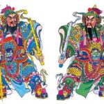 神荼と郁塁：悪いことをした鬼を虎の餌にしてしまう中国最古の門神