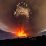 イタリアのエトナ火山が大爆発を起こした写真が凄すぎる！　イタリア　シチリア島　